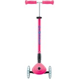 GLOBBER Primo Foldable Plus Lights, Trottinette rose fuchsia/Bleu clair