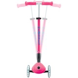 GLOBBER Primo Foldable Plus Lights, Trottinette rose fuchsia/Bleu clair