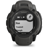Garmin Instinct 2X Solar, Smartwatch Gris foncé