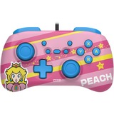 HORI Horipad Mini - Peach, Manette de jeu Rose/Bleu, Nintendo Switch