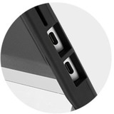 Kensington Coque rigide BlackBelt EQ pour Surface Pro 9, 10 et Surface Pro 13", Housse pour tablette Noir/Blanc, 10 et Surface Pro 13", Housse, Microsoft, Surface Pro 9, 10, Copilot+ PC Surface Pro (11th Edition), 33 cm (13"), 177,8 g