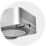 Kensington Encoche de sécurité pour Mac Studio, Adaptateur Argent, Adaptateur de verrouillage, Argent, 1 pièce(s), Zinc, Mac Studio, 15,2 mm