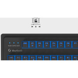 KeySonic clavier Noir, Layout États-Unis