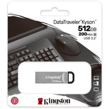 Kingston DataTraveler Kyson 512 Go, Clé USB Argent, DTKN/512 Go