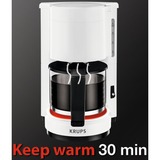 Krups AromaCafé 5 F 183 01, Machine à café à filtre Blanc