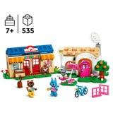 LEGO Animal Crossing - Boutique Nook et maison de Rosie, Jouets de construction 77050