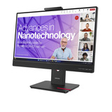 Lenovo ThinkVision T24-4v 23.8" Moniteur Noir, 1x DisplayPort, 1x HDMI, 1x VGA, 1x USB-C, 3x USB-A, 120 Hz, 60,5 cm (23.8"), 1920 x 1080 pixels, Full HD, LCD, 6 ms, Noir