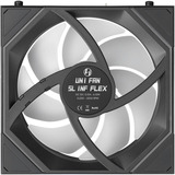 Lian Li UNI FAN SL-INF FLEX 120 ventilateur de boîtier RGB  Noir, 120 x 124 x 28 mm, PWM