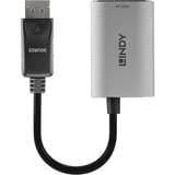 Lindy 41094 câble vidéo et adaptateur 0,11 m DisplayPort HDMI Gris Noir/gris, 0,11 m, DisplayPort, HDMI, Femelle, Mâle, Droit