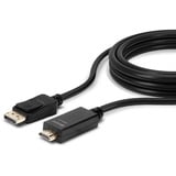 Lindy Câble adaptateur DisplayPort vers HDMI 4K30Hz, 2m Noir, 2m, 2 m, DisplayPort, HDMI Type A (Standard), Mâle, Mâle, Droit