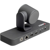 Lindy Caméra PTZ 4K, Webcam Noir