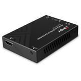 Lindy Récepteur HDMI et IR sur IP, Extension HDMI Noir