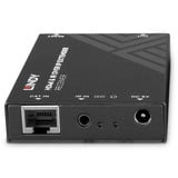 Lindy Récepteur HDMI et IR sur IP, Extension HDMI Noir