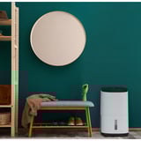 Meaco Dry Arete One 25L Déshumidificateur à compresseur et purificateur d'air Blanc/Noir