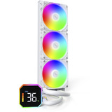 Montech HyperFlow Digital 360, Watercooling Blanc