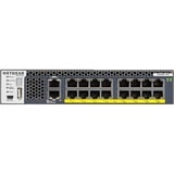 Netgear M4300-16X Géré L3 10G Ethernet (100/1000/10000) Connexion Ethernet, supportant l'alimentation via ce port (PoE) 1U Noir, Switch Géré, L3, 10G Ethernet (100/1000/10000), Connexion Ethernet, supportant l'alimentation via ce port (PoE), Grille de montage, 1U