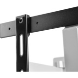 One for all Support mural TV pivotant Noir/Blanc