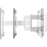 One for all Support mural TV pivotant Noir/Blanc