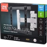 One for all WM6454, Support mural Noir/Blanc