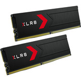 PNY 32 Go DDR5-6400 (2x 16 Go) mémoire vive Noir, MD32GK2D5640036XR, XMP 3.0, EXPO
