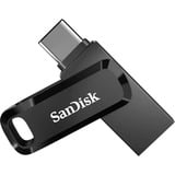 SanDisk Ultra Dual Drive Go lecteur USB flash 512 Go USB Type-A / USB Type-C 3.2 Gen 1 (3.1 Gen 1) Noir, Clé USB Noir, 512 Go, USB Type-A / USB Type-C, 3.2 Gen 1 (3.1 Gen 1), 150 Mo/s, Pivotant, Noir