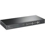 TP-Link TL-SG1218MP commutateur réseau Non-géré Gigabit Ethernet (10/100/1000) Connexion Ethernet, supportant l'alimentation via ce port (PoE) 1U Noir, Switch Non-géré, Gigabit Ethernet (10/100/1000), Full duplex, Connexion Ethernet, supportant l'alimentation via ce port (PoE), Grille de montage, 1U