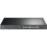 TP-Link TL-SG1218MP commutateur réseau Non-géré Gigabit Ethernet (10/100/1000) Connexion Ethernet, supportant l'alimentation via ce port (PoE) 1U Noir, Switch Non-géré, Gigabit Ethernet (10/100/1000), Full duplex, Connexion Ethernet, supportant l'alimentation via ce port (PoE), Grille de montage, 1U