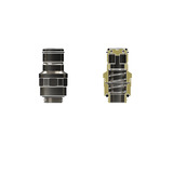 Thermal Grizzly DeltaMate Quick Disconnect, Connecteur Argent brillant/nickel