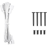 Thermaltake CT200 Ventilateur de refroidissement PC blanc (pack ventilateur unique) ventilateur de boîtier Blanc, 200 x 200 x 30 mm, PWM