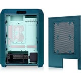 Thermaltake The Tower 600 Transformative Teal boîtier midi tower sarcelle | 4x USB-A | 1x USB-C | Verre Trempé