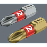 Wera Tool-Check PLUS 2, Set d'embouts de vissage Noir/Vert