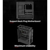 Xilence  boîtier midi tower Noir | 2x USB-A | 1x USB-C | RGB | Window