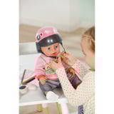 ZAPF Creation BABY born Casque de scooter 43cm, Accessoires de poupée rose fuchsia