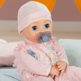 ZAPF Creation BABY born Dummy with Clip 2 assorted, Accessoires de poupée BABY born Dummy with Clip 2 assorted, Sucette de bébé et attache sucette pour poupée, 3 an(s)