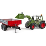 bruder Fendt Vario 211 avec chargeur frontal et benne basculante, Modèle réduit de voiture 02182