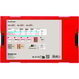 fischer FixTainer - DuoPower, Cheville Gris clair/Rouge