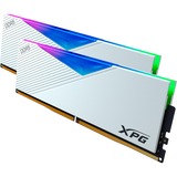 ADATA LANCER RGB module de mémoire 32 Go 2 x 16 Go DDR5 288-pin DIMM, Mémoire vive Blanc, 32 Go, 2 x 16 Go, DDR5, 6400 MHz, 288-pin DIMM