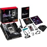ASUS ROG STRIX X670E-I GAMING WIFI carte mère socket AM5 Noir/Argent, RAID, Gb-LAN, WLAN, BT, Son, Mini-ITX