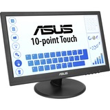 ASUS VT168HR 39,6 cm (15.6") 1366 x 768 pixels WXGA LED Écran tactile Noir 16" Moniteur  Noir, 39,6 cm (15.6"), 1366 x 768 pixels, WXGA, LED, 5 ms, Noir