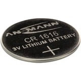 Ansmann Lithium CR 1616, 3 V Battery Batterie à usage unique Lithium-Ion (Li-Ion) Argent, 3 V Battery, Batterie à usage unique, Lithium-Ion (Li-Ion), 3 V, 1 pièce(s), CR 1616