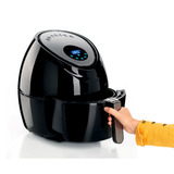 Ariete Airy Fryer XXL, Friteuse à air chaud Noir, Friteuse d’air chaud, 7 L, 2,5 kg, 200 °C, 7 personne(s), 60 min