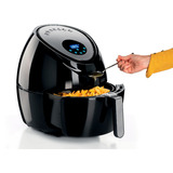 Ariete Airy Fryer XXL, Friteuse à air chaud Noir, Friteuse d’air chaud, 7 L, 2,5 kg, 200 °C, 7 personne(s), 60 min