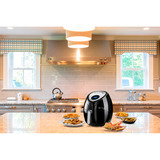 Ariete Airy Fryer XXL, Friteuse à air chaud Noir, Friteuse d’air chaud, 7 L, 2,5 kg, 200 °C, 7 personne(s), 60 min