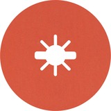 Bosch 2608621821 Fiberscheibe O 115 mm Körnung 60 25 St. Acier inoxydable Disque de ponçage, Meule d’affûtage Disque de ponçage, Acier inoxydable, Orange, Rond, 2,22 cm, 11,5 cm