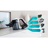 Bosch BKS71HYG1 aspirateur balai et balai électrique Aspirateur-balai 2 en 1 Batterie Sec&humide HEPA Sans sac Noir, Blanc 3 Ah, Aspirateur balais Blanc, Aspirateur-balai 2 en 1, Sans sac, Noir, Blanc, Sec&humide, HEPA, Filtrage