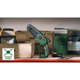 Bosch EasyChain 18V-15-7 Noir, Vert, Scie à chaîne Vert/Noir, 13 cm, 15 cm, 6,95 m/s, 1,1 mm, Noir, Vert, Batterie