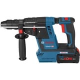 Bosch GBH 18V-26F 980 tr/min SDS Plus, Marteau piqueur Bleu/Noir, SDS Plus, Moteur sans balai, 2,6 cm, 980 tr/min, 2,6 J, 4350 IPM