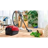 Bosch Serie 4 BGD38RD1H Aspirateur 4 L Aspirateur sans sac Sec 600 W Sac à poussière Rouge, 600 W, Aspirateur sans sac, Sec, Sac à poussière, 4 L, Micro