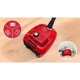Bosch Serie 4 BGD38RD1H Aspirateur 4 L Aspirateur sans sac Sec 600 W Sac à poussière Rouge, 600 W, Aspirateur sans sac, Sec, Sac à poussière, 4 L, Micro