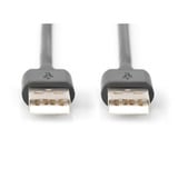 Digitus Câble de connexion USB 2.0 USB-A (connecteur) > USB-A (connecteur) Noir
